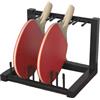 Generico Porta Racchetta Da Ping Pong Tavolo, Organizer Portatile For Accessori For Contenere 5 Racchette, Capacità Di Carico Del Telaio In Ferro 30 Kg, For Sala Giochi, Bar, Ufficio, Casa