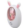 Cocoarm Scaldamani Elettrico Ricaricabile Scaldamani Elettrico Portatile 3000mAh ABS Silicone Lega di Alluminio 2 Livelli di Calore 113F 131F con Luce Power Bank per Campeggio Escursionismo Golf