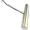 TEMPNAP Gancio per Riparazione Corde per Incordatura Racchetta da Tennis e Badminton in Acciaio Inossidabile Impugnatura Ergonomica e Punta Piegata e Uso Macchina per Incordare