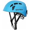 Fzaqwen Casco da Arrampicata Protezione Testa Ventilato Adattabile Materiale Resistente Funzione per Alpinismo Soccorso Escursioni Lavoro All'aperto, Grigio