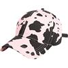 Generico Cappelli Uomo Estivi - Cappello Baseball Unisex con Stampa Mucca Berretto Cotone Casual Donna Sportivo
