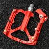 Kivivaka 50 bulloni per pedali in acciaio inox per bicicletta, 8 x 6 mm, perni antiscivolo per mountain bike, ciclismo, nero, argento, oro, con chiave inglese dorata