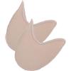 PERSELOSO Copriscarpe per estremità da Balletto in Sebs Traspirante e Elastico, Protezione Dita Piedi per Danzatori, Adatto per Balletto, 1 Paio Corto Color Carne