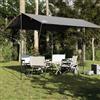 PUGYNBK Telone grigio arancione, 360 x 294 cm, impermeabile