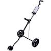 MUXZSIZ Carrello da golf compatto e pieghevole per un rapido stoccaggio e un facile trasporto durante le gite di golf. Il carrello da è leggero e facile da