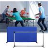 Generic Barriera da ping pong rimovibile, 140 cm, recinzione da campo da ping pong con panno Oxford, per deflettori da campo da competizione (confezione da 14)