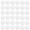 Kisangel 100 palline da bingo vuote da 40 mm - Palline da ping pong e tennis da tavolo viola - Materiale in plastica senza cuciture per giochi di lotteria e estrazione a premi per attività di