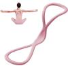 Generico Fasce Elastiche Con Maniglie | Bande di Stretching in Silicone a Figura 8 | Fasce Per Schiena Casa Parte Superiore Petto Spalle Gambe Braccia Allenamento Sportivo Palestra
