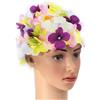 GATHINESS Cuffia da Nuoto Donna in Nylon Petali 3d, Confortevole e Antiscivolo, per Bagno e Swimming, per Creare Un'atmosfera Estiva Unica