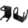 Stylebest Supporto da Parete per Mazza da Baseball Portaoggetti Durevole Ed Elegante per la Collezione Home Office Espositore in Acrilico da 2 Pezzi (Nera)