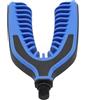 Nexbrill Testa di riposo per canna da pesca alla carpa, pinza per filettatura 3/8 per canne sotto i 3 cm, supporto antiscivolo in morbido TPR per banche pod, accessorio per attrezzatura in ABS 6,2 x