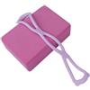 Kivivaka Fascia di resistenza per orecchie di gatto, 8 figure, progettata per yoga, fitness e routine di modellamento del corpo (viola)