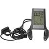 Mtlavishness Misuratore LCD per Bici Elettrica 24V 36V 48V Pannello Display LCD Multifunzionale S830 per Manubrio da 22 2mm Monitoraggio Accurato della velocità e del
