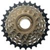 Generic Estrattore volano MTB Bici da Strada 6/7/8 velocità Ruota Libera 13/14-28T Ruota Libera a Vite Cassetta Bicicletta per Shimano Position Parts (6 velocità Nero)