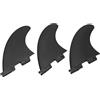 Ycauty Set di pinne per tavola da surf in PVC resistente per prestazioni stabili su longboard e paddle