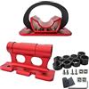 APGLSXY 2 supporti a blocco a forcella in lega a sgancio rapido per biciclette per auto Pickup-Bed biciclette Supporti per forcella a sgancio rapido