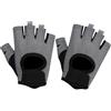 IOEUIWP Guanti sportivi a mezze dita Mesh traspirante Antiscivolo Protezione callo for fitness Yoga Ciclismo Campeggio all'aperto per Allenamento(Gray)