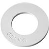 sharprepublic Colorful Acciaio Inox Olimpico Frazionale Piatti, Micro 0.25kg,0.5kg,0.75kg,1kg Frazione Piatto di Peso Basso Pesi Dischi Incrementale Piatto di Peso - Bianco 0.25kg