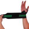 Ausla Polsiere per Sollevamento Pesi Supporto per Polso Regolabile in Poliestere 47 X 8 X 1 Cm Chiusura con Gancio e Protezione Impugnatura per Panca Allenamento in Palestra Uomini Donne Atleti (#2)
