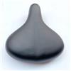 Kivivaka Sella magnetica per bicicletta per sellino, cuscino ergonomico in plastica per interni, ciclismo e fitness, con trasmissione a cinghia silenziosa, compatibile con cyclette, colore nero, 30 x