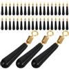 SILENRADAWN 50 Pezzi Accessori Galleggiante Pesca in Silicone e Metallo Rotazione per Acqua Dolci e Salate Kit Versatile per Lenze da Pesca