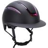 Jelquix Casco Equestre, Casco da Equitazione Certificato di Sicurezza ABS per Equitazione Design Ventilato con Assorbimento degli Urti per Uomo Donna (L)