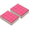 shenruifa 24 gessetti antiscivolo per stecca da biliardo, biliardo, piscina, gessetti asciutti, accessori per stecca (rosso)
