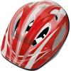 DOITOOL Casco Protettivo per Bici e Monopattino, Casco Leggero in Plastica Rosso Imbottitura Confortevole e Design alla Moda per Stabilità e Corsa