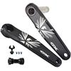 LHHL 170/175 Mm Mountain Bike Mountain Bike Manovella Sinistra/Destra Integrata Vuota MTB Guarnitura con BB
