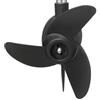 Generic Propulsore Elettrico Senza Spazzole, Accessorio Durevole in Plastica a Tre Pale per velocità Ed Efficienza Migliorate, 24 V/48 V, 1 unità