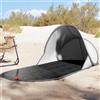 PUGYNBK Tenda da spiaggia pop-up, impermeabile, azzurro