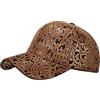 Generico Cappellino Uomo con Visiera - Cappello Baseball Unisex Stampa Leopardo Regolabile Traspirante per Spiaggia Sole Hip Hop Berretto