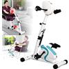 Generic Cyclette elettrica a pedale, per braccia/gamba, con guanti fissi e copripiedi, cintura per vita e gambe, 12 impostazioni di velocità, doppia modalità attiva/passiva per uso domestico
