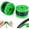 Dtoterul 2 Pezzi Fodera per Pneumatici per Bicicletta, Protezione Antiforatura Per Bicicletta, Nastro Contro Forature Bicicletta, Compatibile Con 12, 16, 18, 20, 24, 26, 27,5, 29 Pollici (verde scuro)