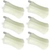 APGLSXY 6 Pz Portatile Canna Da Pesca Palle Fisse Porta Canna Da Pesca Accessori Mosca Pali Avvolgere