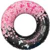 Generico Ciambella da Nuoto | Gonfiabile Ergonomico con Paillettes | Tubi Da Piscina Estivi | per Principianti Adulti Spiaggia Acquatico Lago Fiume Festa Accessorio Fotografico