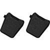 Kivivaka Adattatore per pedale da ciclismo, antiscivolo, leggero, per strada e MTB, design ergonomico, nero (A)