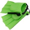 Nexbrill Pinne da nuoto leggere per immersioni subacquee, con cinghia regolabile per principianti professionisti snorkeling allenamento, taglia 40-44 (verde)