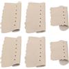 Generic 6 Pezzi Tasche per Buche del Tavolo da Biliardo in Pelle Artificiale Protezione Rinforzata per Tavolo da Biliardo Elegante e Resistente per Sala Giochi in Famiglia