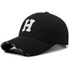Generico Cappello Trucker Uomo - Cappellini Baseball Estivi Unisex con Visiera Allungata Coreana a Trama Piena Adatti per Teste Grandi Occhiali da Sole Versatili per e Donna