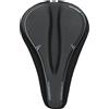HUSHUI Coprisedile per Bici Morbido Memory Foam Comodo Cuscino Imbottito per Uomo Donna Grigio 1 Pezzo