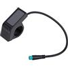Alomejor Display LCD, Display per Bici Elettrica con Schermo a Colori ABS con Supporto a Clip, Monitor di velocità della Batteria per Controller KT per Ciclisti di Scooter Elettrici e Pendolarismo