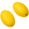 Kivivaka Rete da pesca in EVA, galleggiante, con corda elastica, anti-collisione, marcatore in schiuma, per piscina, colore giallo
