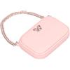Cocoarm Scaldamani Elettrico Scaldamani Ricaricabile ABS Lega di Alluminio da 113 a 131F Riscaldamento su Entrambi i Lati 5500mAh 2 in 1 Power Bank per Viaggi Invernali Pendolarismo Uso Esterno (PINK)