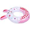 Aramox Anello per Nuoto Gonfiabile per Nuoto Cerchio in PVC 60 Cm Anello per Rotondo Spesso Trasparente Galleggiante per Piscina con Ugello Anti Perdite per Bambini Piscina da Spiaggia per Bambini