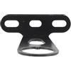 TEMPNAP Supporto per Luce per Bici Anteriore in Acciaio Nero, Design Robusto e Ammortizzato, Staffa per Montaggio su Forcella per Luci per Bici Potenti