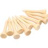 Alomejor Tee da, Tee in Legno Regolabili da 100 Pezzi con 5 Dimensioni per Tenere la Palla Ad Angolo e Proteggere Il Conducente (4,2 cm)