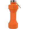 APGLSXY Borraccia da 650 ml per palestra, con gancio a D, a tenuta stagna, pieghevole, espansa