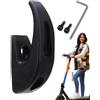 Vibhgtf Gancio frontale per monopattino elettrico, supporta 50 kg, per organizzare articoli scolastici e borse della spesa