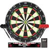 WINMAU Blade 360 Triple Core Carbon Dartboard Set - Include il Dartboard Blade 360 con 2 set di freccette da 19g con punta in acciaio (1 set nero e 1 set rosso), scheda di finish e altro